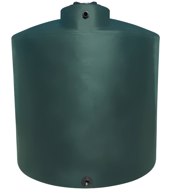 5000 Gallon Water Storage Tank - Dark Green